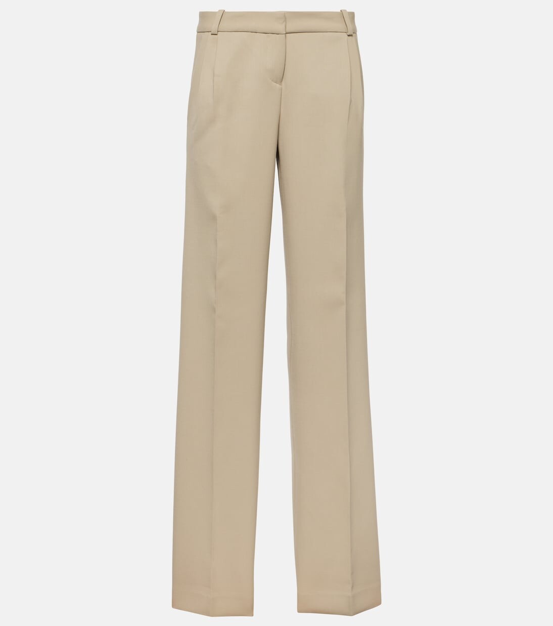 Прямые брюки с низкой посадкой Coperni, бежевый
Прямые брюки с низкой посадкой Coperni, бежевый