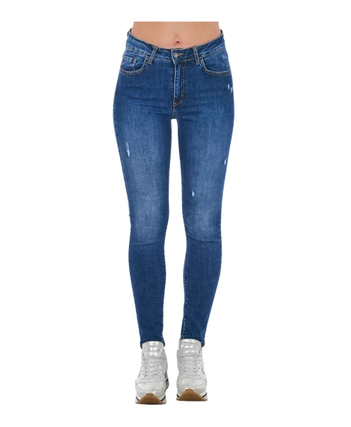 Синие рваные джинсы Frankie Morello, синий
Синие рваные джинсы Frankie Morello, синий