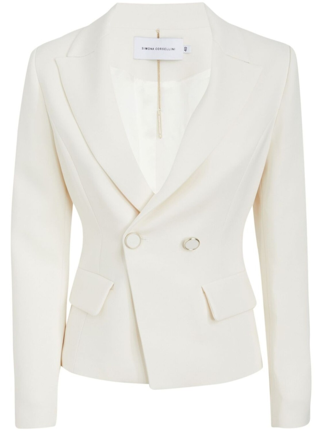Двубортный блейзер SIMONA CORSELLINI, нейтральный цвет
Двубортный блейзер SIMONA CORSELLINI, нейтральный цвет