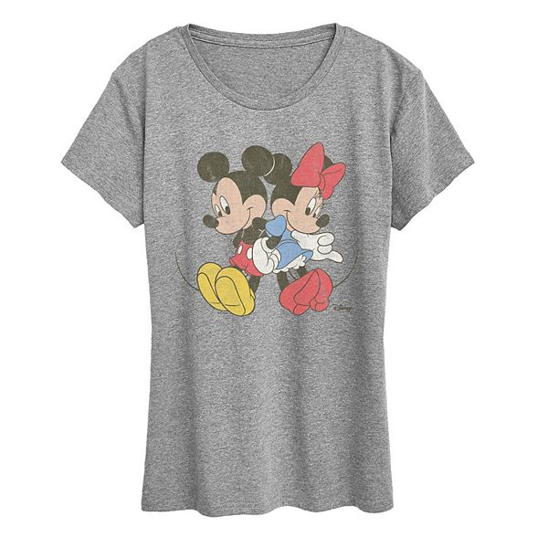 Футболка женская с принтом Mickey & Minnie Mouse back to back Disney, Heather Gray
Футболка женская с принтом Mickey & Minnie Mouse back to back Disney, Heather Gray