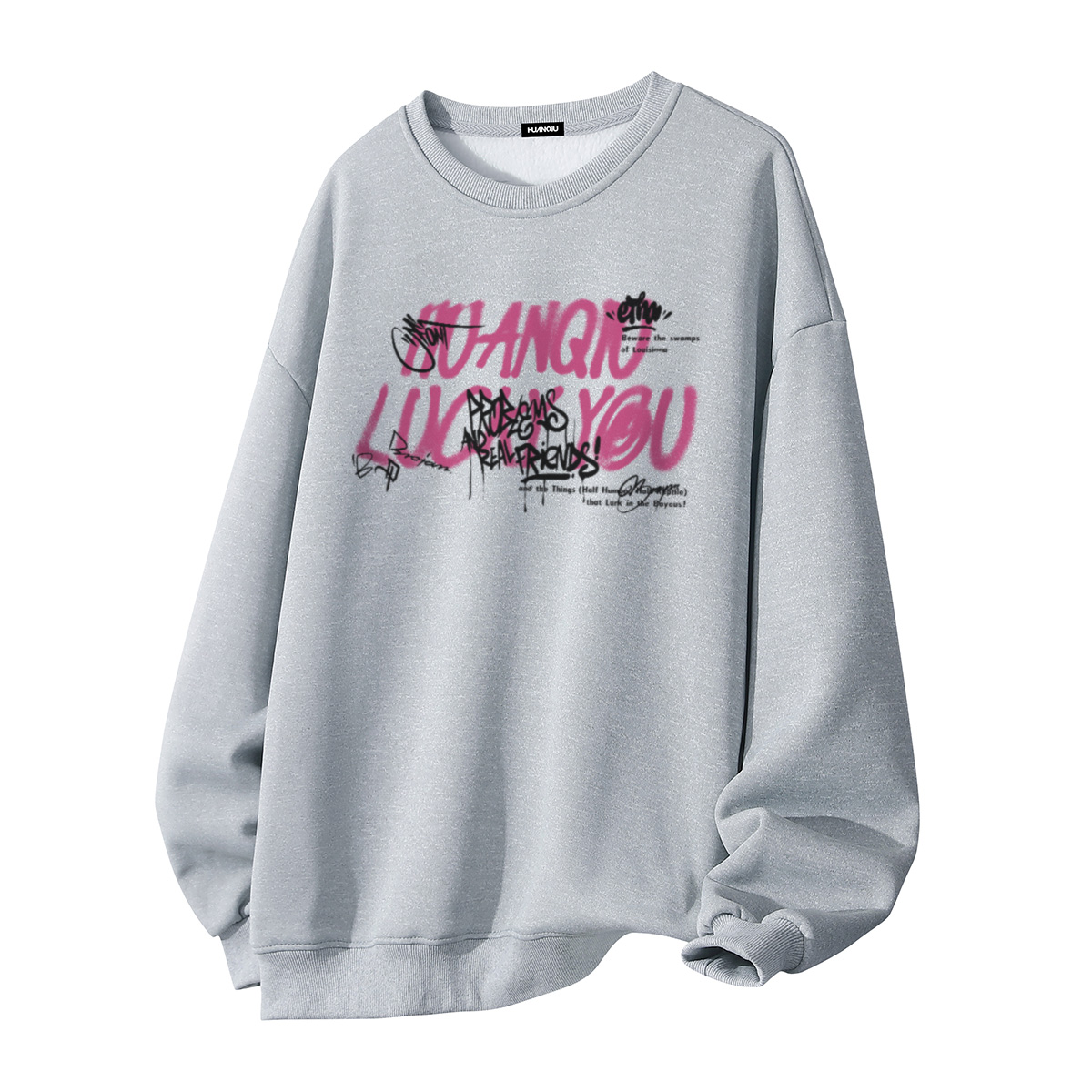 Свитшот Unisex Crew Neck Moderate Heavyweight HUANQIU, светло-серый
Свитшот Unisex Crew Neck Moderate Heavyweight HUANQIU, светло-серый