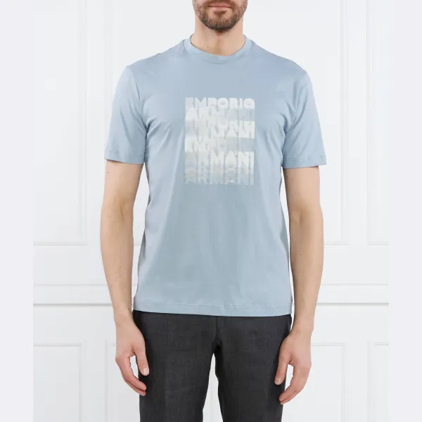 Футболка стандартного кроя Emporio Armani, синий
Футболка стандартного кроя Emporio Armani, синий