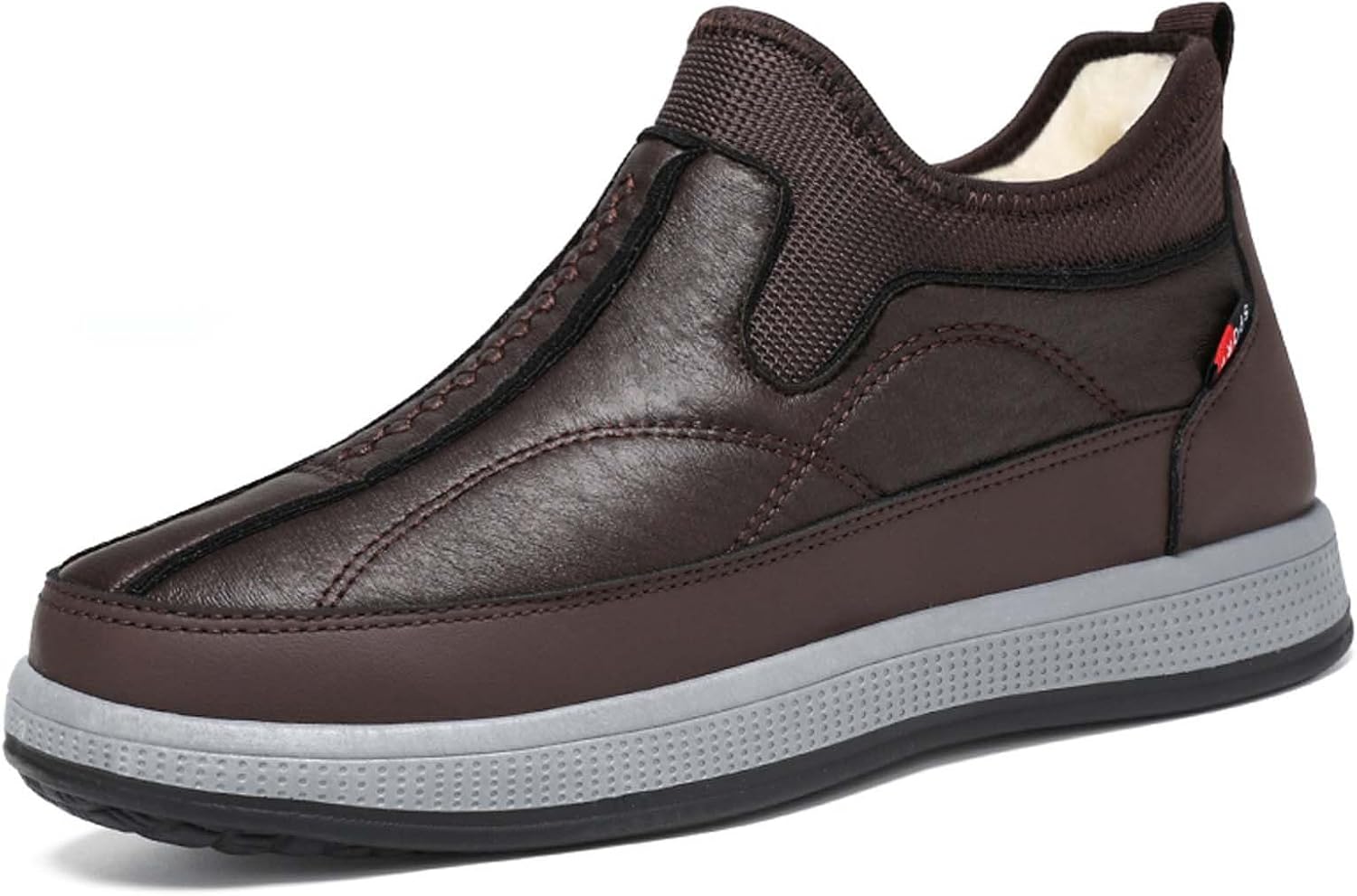 Мужские зимние снежные ботинки для улицы, с мягкой подкладкой из флиса, теплые, удобные, утолщенные повседневные ботинки Generic, Coffee
Мужские зимние снежные ботинки для улицы, с мягкой подкладкой из флиса, теплые, удобные, утолщенные повседневные ботинки Generic, Coffee