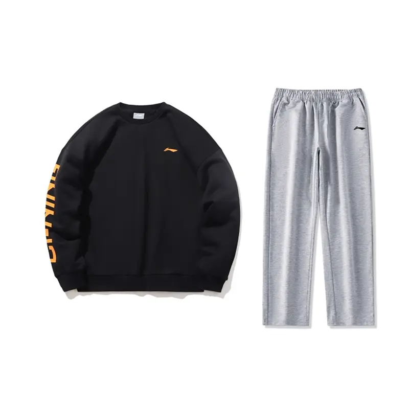 LINING Повседневная спортивная одежда унисекс Black+Light Heather Gray
LINING Повседневная спортивная одежда унисекс Black+Light Heather Gray