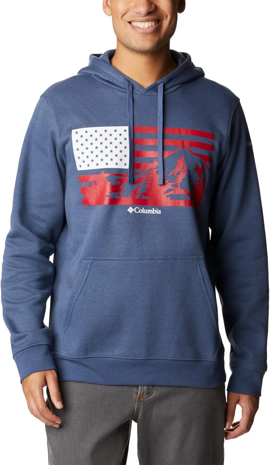 Куртка-толстовка Columbia мужская Trek Hoodie, Dark Mountain/Us Hood Flag
Куртка-толстовка Columbia мужская Trek Hoodie, Dark Mountain/Us Hood Flag