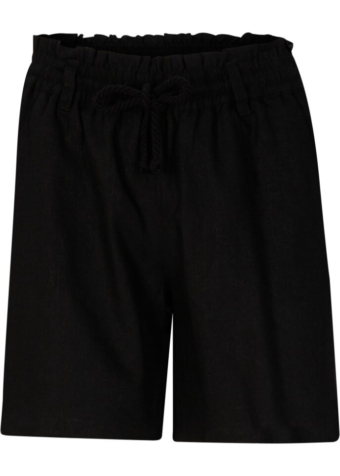 Льняные шорты из бумажного пакета Bpc Bonprix Collection, черный
Льняные шорты из бумажного пакета Bpc Bonprix Collection, черный