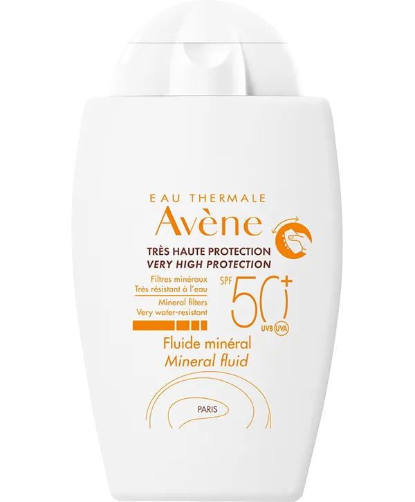 Avène Solaire Минеральный флюид SPF 50+ 40 мл Новая формула Avene
Avène Solaire Минеральный флюид SPF 50+ 40 мл Новая формула Avene