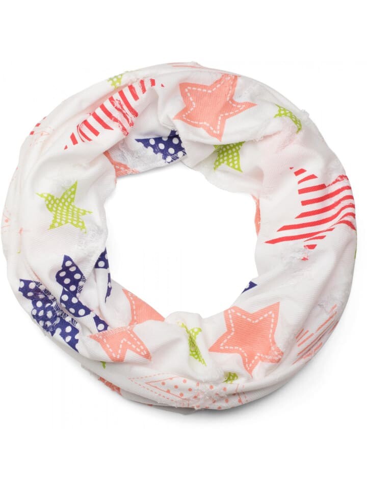 Шарф styleBREAKER, цвет weiß/apricot 
Шарф styleBREAKER, цвет weiß/apricot