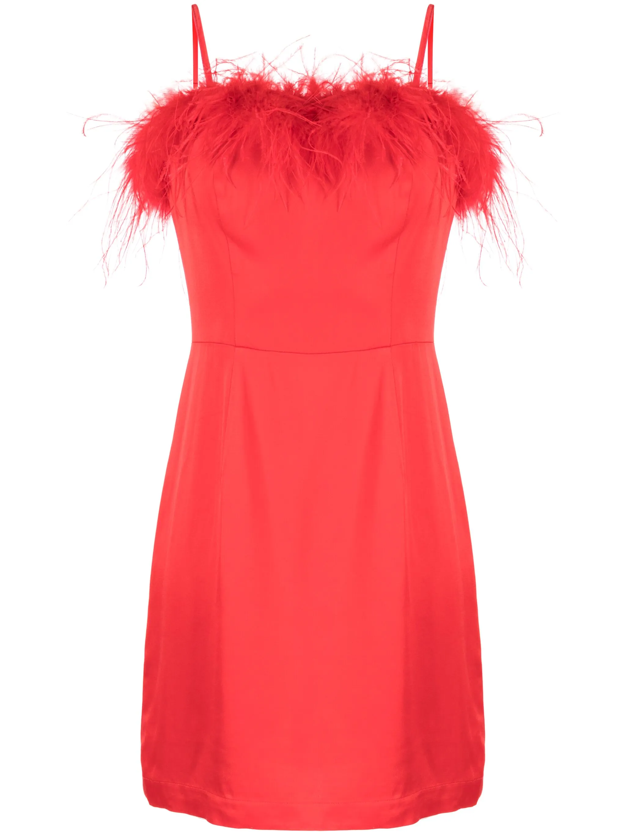 Платье мини Nola с перьями Kitri, красный
Платье мини Nola с перьями Kitri, красный