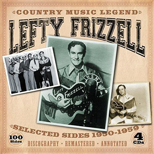 CD диск Frizzell, Lefty: Country Music Legend-Selected Sides 1950-1959
CD диск Frizzell, Lefty: Country Music Legend-Selected Sides 1950-1959