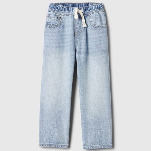 Джинсы baggy-fit с пятью карманами и шнурком Gap, синий
Джинсы baggy-fit с пятью карманами и шнурком Gap, синий