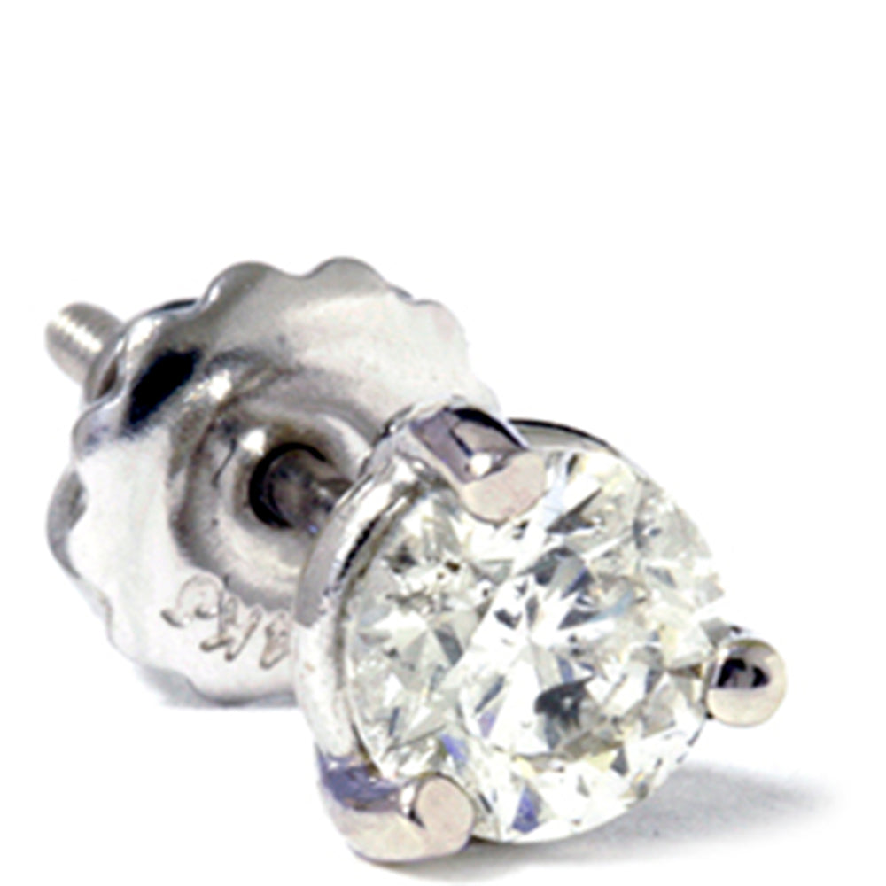 Бриллиантовая серьга-гвоздик Martini 1/2 карата из 14-каратного белого золота Pompeii2, 14K White Gold
Бриллиантовая серьга-гвоздик Martini 1/2 карата из 14-каратного белого золота Pompeii2, 14K White Gold