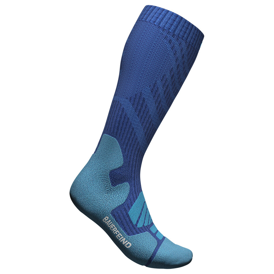 Компрессионные носки Bauerfeind Sports Outdoor Merino Compression Socks, цвет Ocean Blue 
Компрессионные носки Bauerfeind Sports Outdoor Merino Compression Socks, цвет Ocean Blue