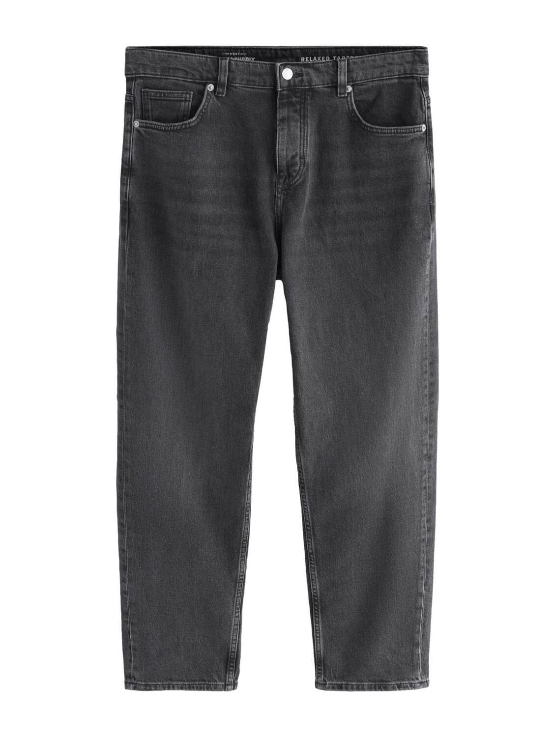 Next Джинсы свободного кроя в черном дениме
Next Джинсы свободного кроя в черном дениме