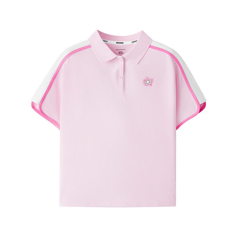 Skechers Kids Детская рубашка-поло розового цвета с вишневым цветом
Skechers Kids Детская рубашка-поло розового цвета с вишневым цветом