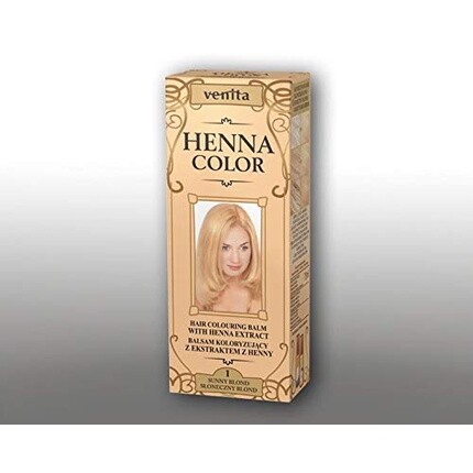 Хна в тюбике 001 Sun Blonde, Venita
Хна в тюбике 001 Sun Blonde, Venita