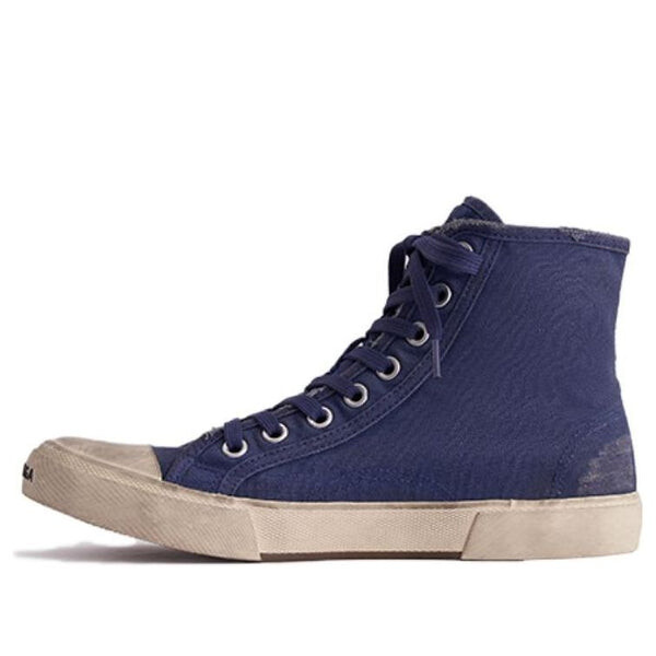 Кроссовки paris low top sneakers 'indigo destroyed cotton and white rubber' Balenciaga, синий
Кроссовки paris low top sneakers 'indigo destroyed cotton and white rubber' Balenciaga, синий