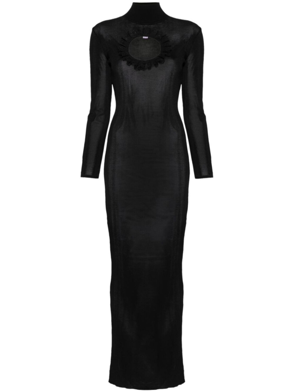 Self-Portrait трикотажное платье макси с вырезами, черный
Self-Portrait трикотажное платье макси с вырезами, черный