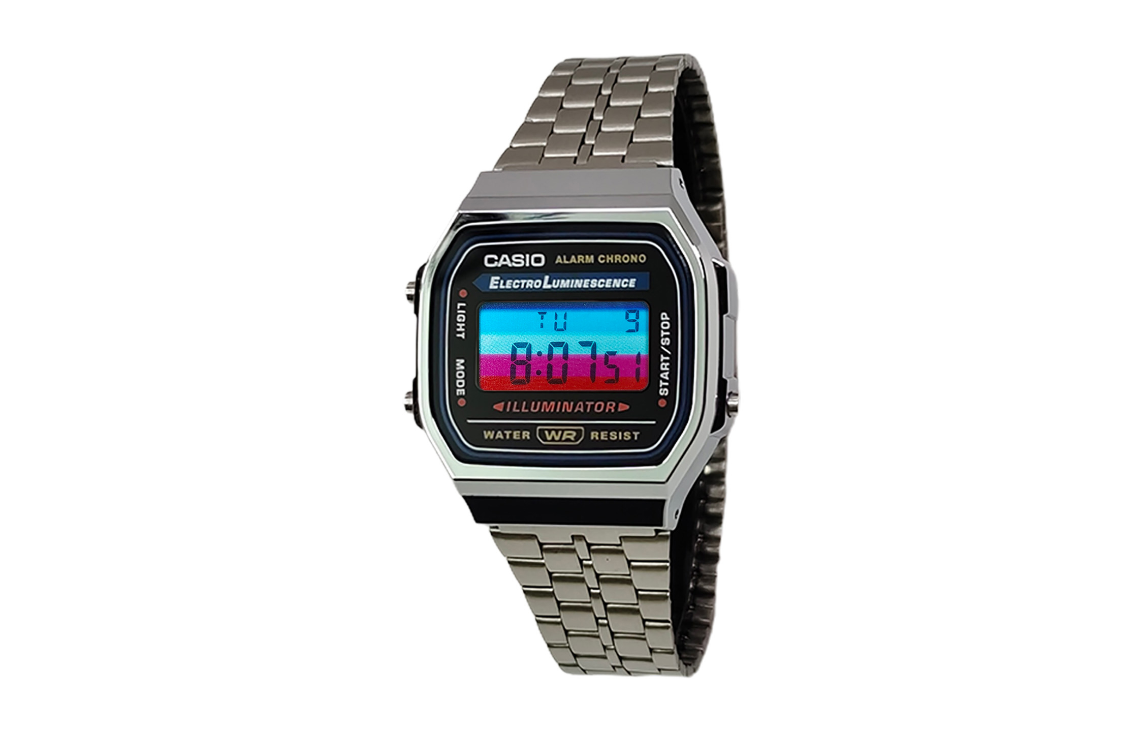 CASIO Мужские часы Retrofit Series с кварцевым механизмом, стальной браслет, черный циферблат
CASIO Мужские часы Retrofit Series с кварцевым механизмом, стальной браслет, черный циферблат