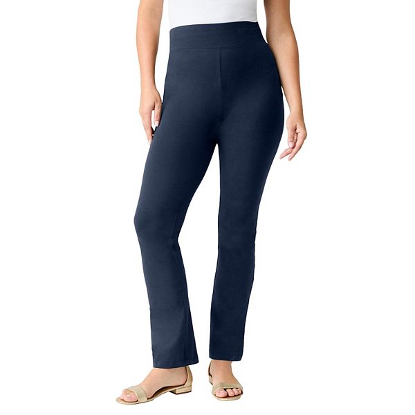 Женские удлиненные эластичные йога-штаны plus size Roaman'S, Navy
Женские удлиненные эластичные йога-штаны plus size Roaman'S, Navy