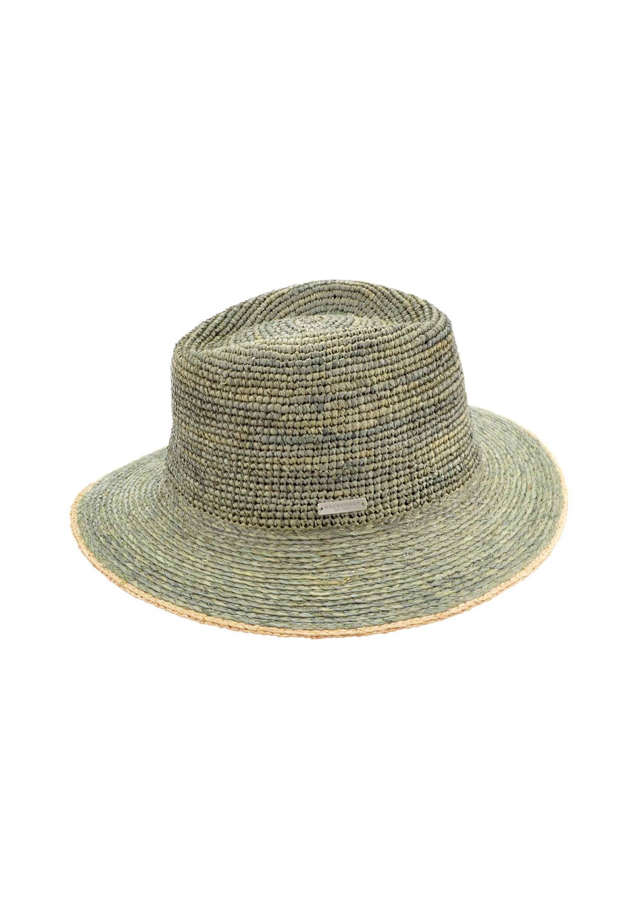 Федора из рафии соломенная 55352-0 SEEBERGER, цвет Gras/leinen
Федора из рафии соломенная 55352-0 SEEBERGER, цвет Gras/leinen