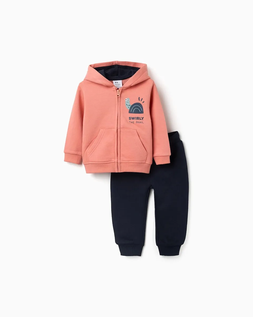 Комплект спортивной одежды для маленького мальчика с флисовой подкладкой и резинкой на концах Zippy, оранжевый/темно-синий
Комплект спортивной одежды для маленького мальчика с флисовой подкладкой и резинкой на концах Zippy, оранжевый/темно-синий