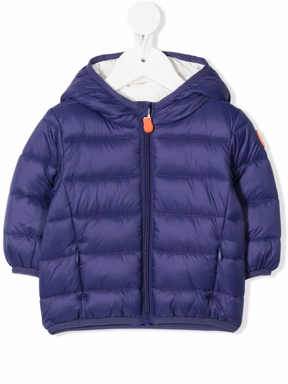 Пуховик с нашивкой-логотипом Save The Duck Kids, синий
Пуховик с нашивкой-логотипом Save The Duck Kids, синий