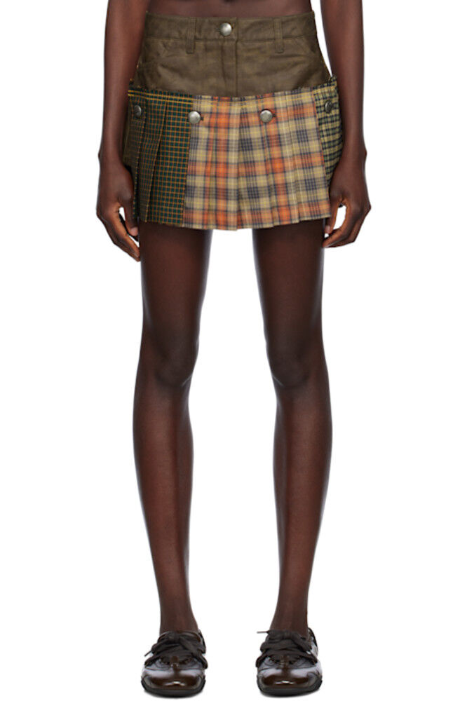 Коричневые шорты-шорты Molly Micro Detachable Skort из искусственной кожи Andersson Bell
Коричневые шорты-шорты Molly Micro Detachable Skort из искусственной кожи Andersson Bell