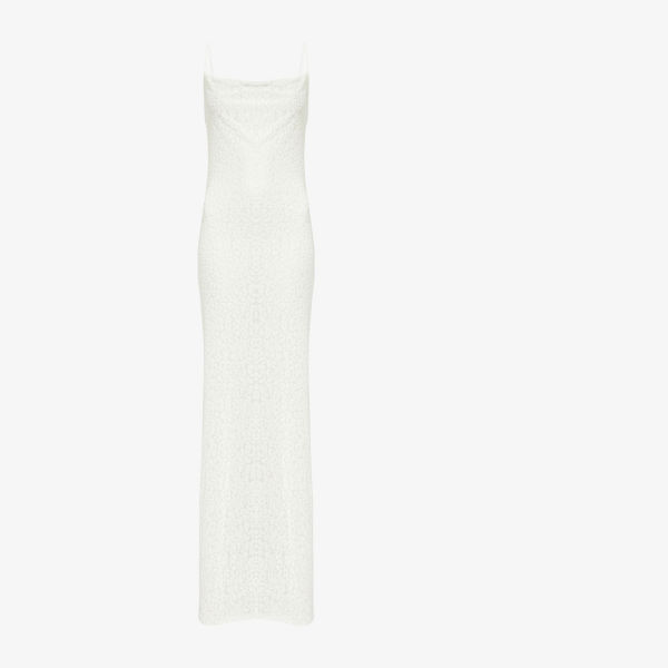 Платье Gracejacob с сетчатыми перекрещивающимися деталями, белый
Платье Gracejacob с сетчатыми перекрещивающимися деталями, белый
