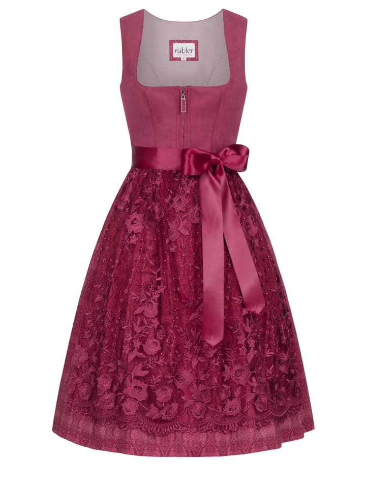 Nübler Миди дирндль Гунди в ягодном цвете
Nübler Миди дирндль Гунди в ягодном цвете