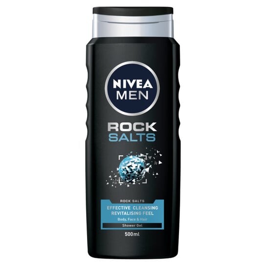 Гель для душа Men Rock Salts для лица, тела и волос 500мл Nivea
Гель для душа Men Rock Salts для лица, тела и волос 500мл Nivea