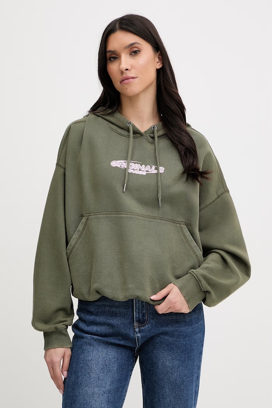 Хлопковая толстовка Guess Originals, зеленый
Хлопковая толстовка Guess Originals, зеленый