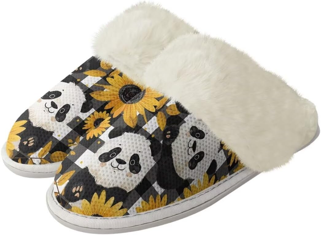 Женские и мужские пушистые тапочки с антискользящей подошвой, легкие зимние уютные домашние тапочки для гостиной Xixirimido, Panda
Женские и мужские пушистые тапочки с антискользящей подошвой, легкие зимние уютные домашние тапочки для гостиной Xixirimido, Panda