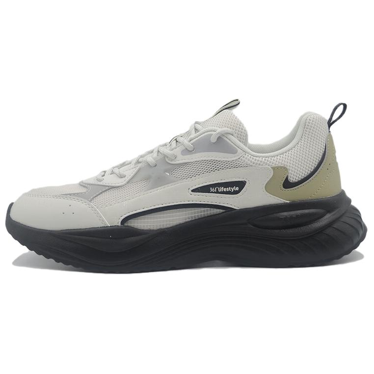 361° Нескользящие и дышащие низкие повседневные туфли для мужчин, белые и черные
361° Нескользящие и дышащие низкие повседневные туфли для мужчин, белые и черные