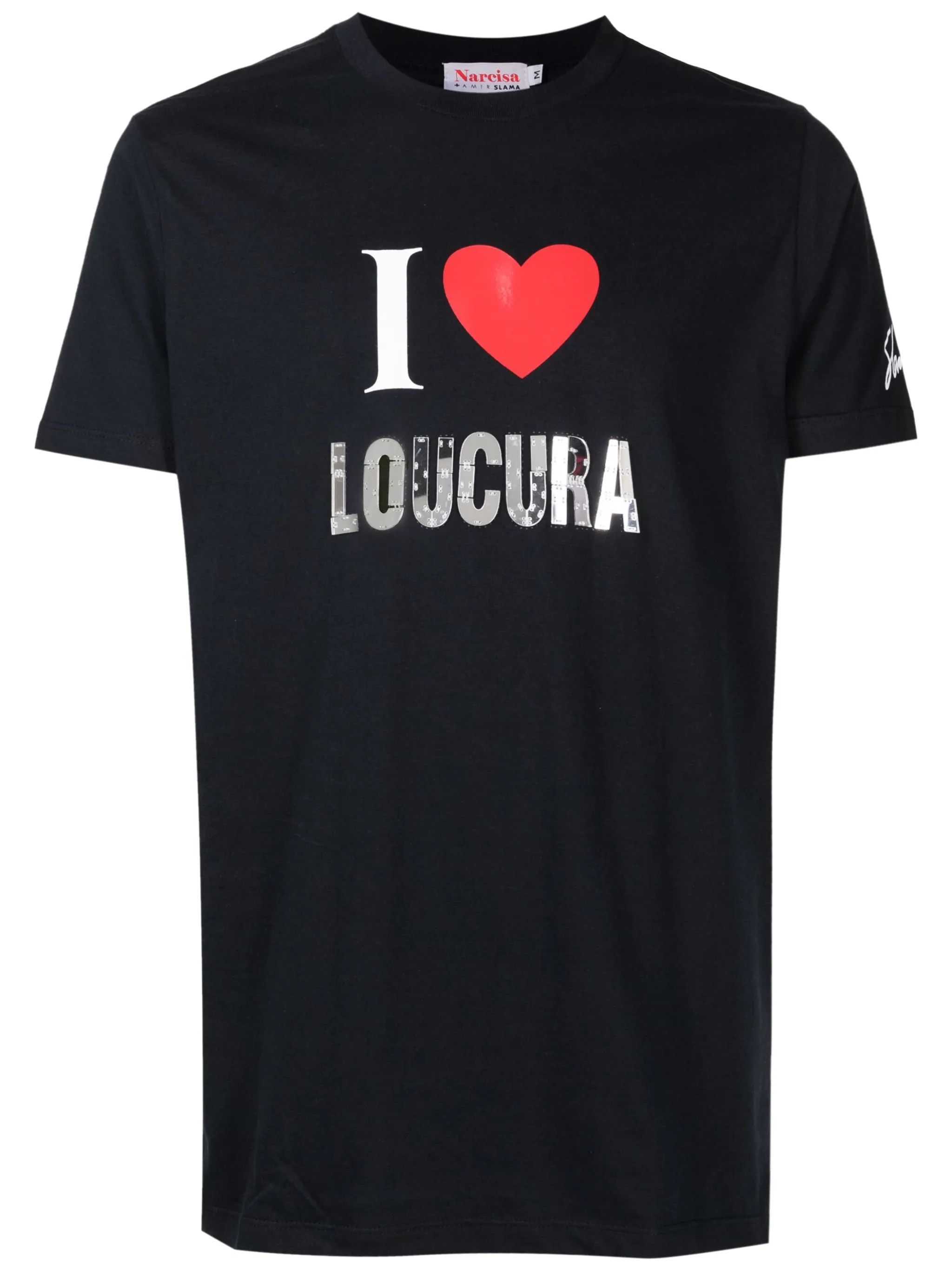 Футболка с надписью Amir Slama, черный
Футболка с надписью Amir Slama, черный