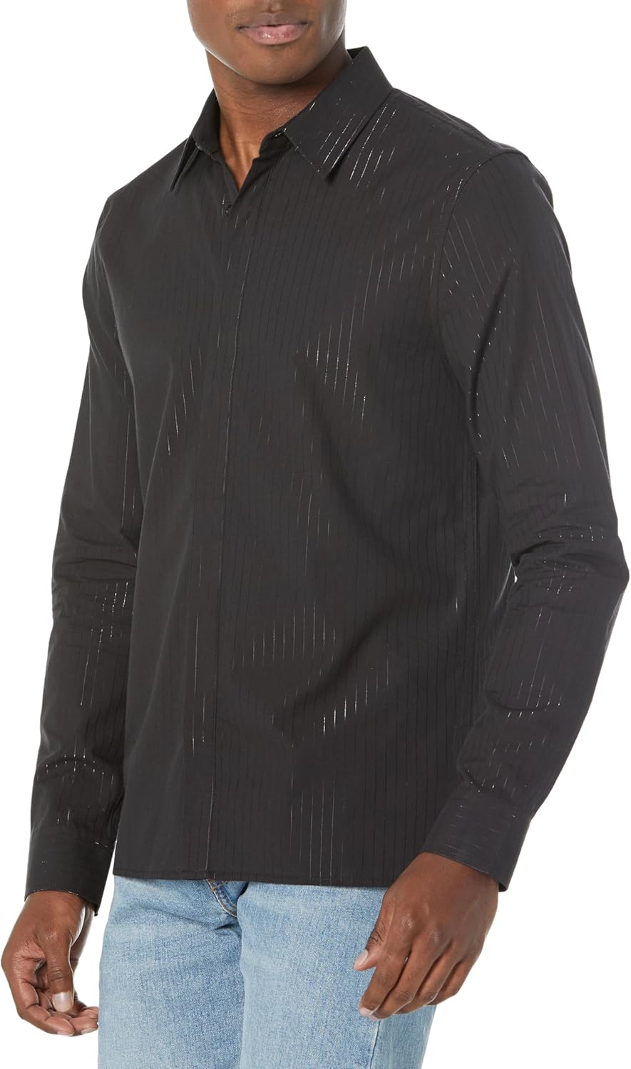 GUESS Мужская рубашка с длинным рукавом Sunset Yarn Dye Lurex, Yd Jet Black/Black Lurex
GUESS Мужская рубашка с длинным рукавом Sunset Yarn Dye Lurex, Yd Jet Black/Black Lurex