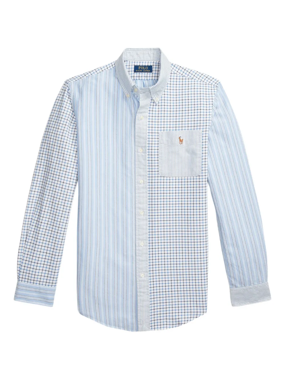 Рубашка с вышитым логотипом POLO RALPH LAUREN, синий
Рубашка с вышитым логотипом POLO RALPH LAUREN, синий