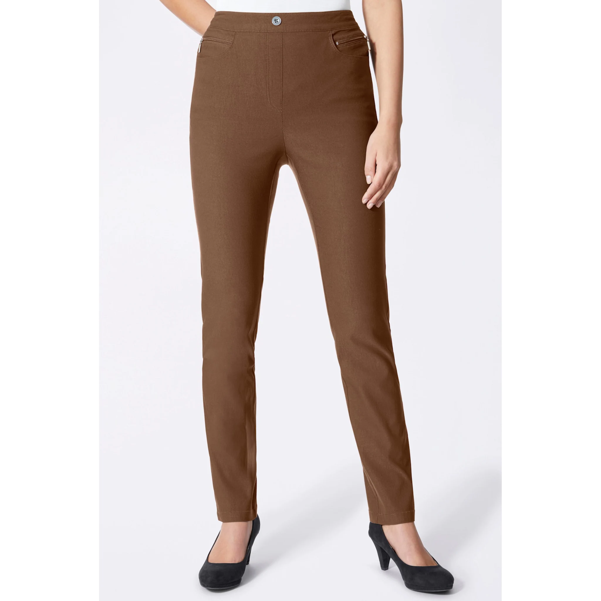 Эластичные брюки Classic Basics, цвет Toffee 
Эластичные брюки Classic Basics, цвет Toffee