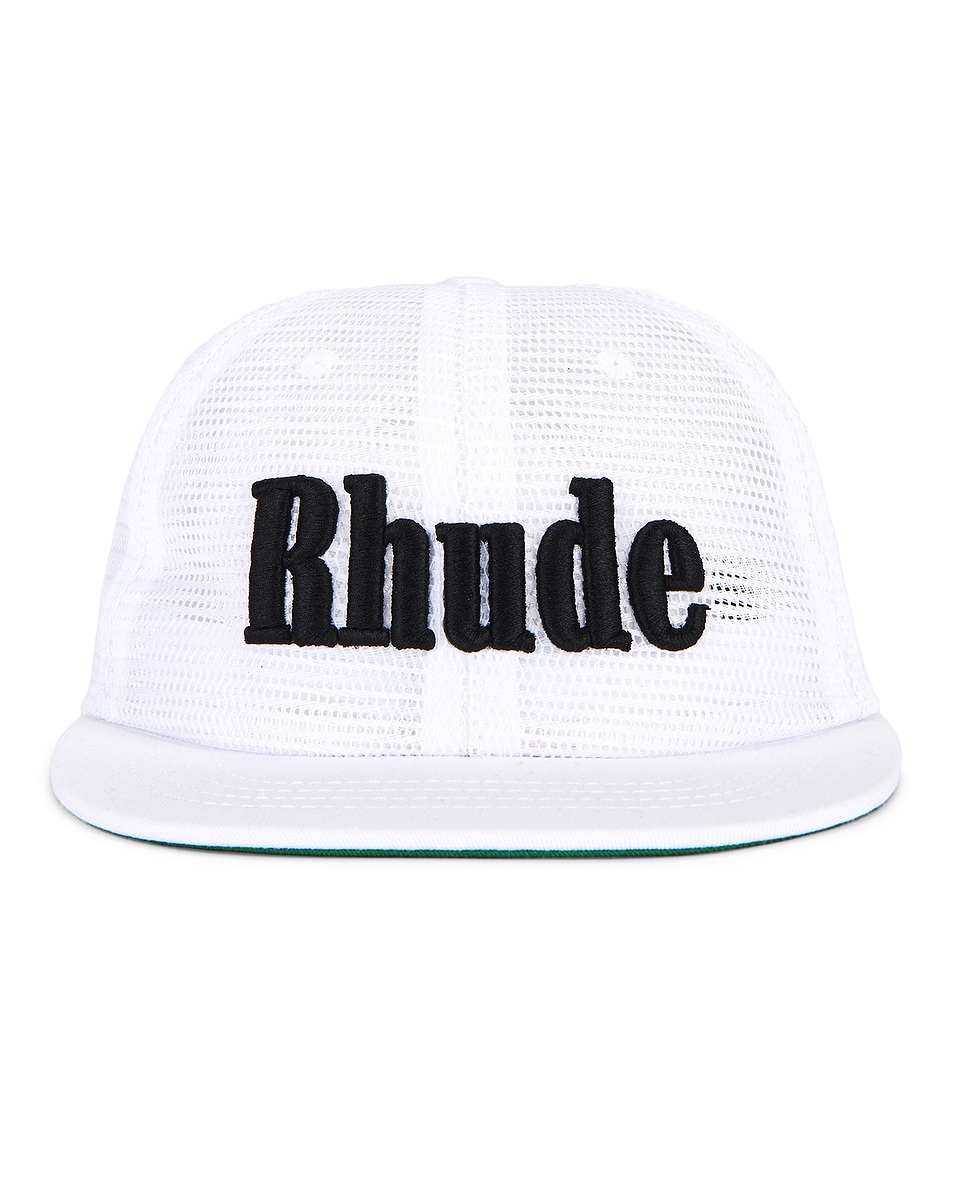 Logo Mesh Шляпа Rhude, White
Logo Mesh Шляпа Rhude, White