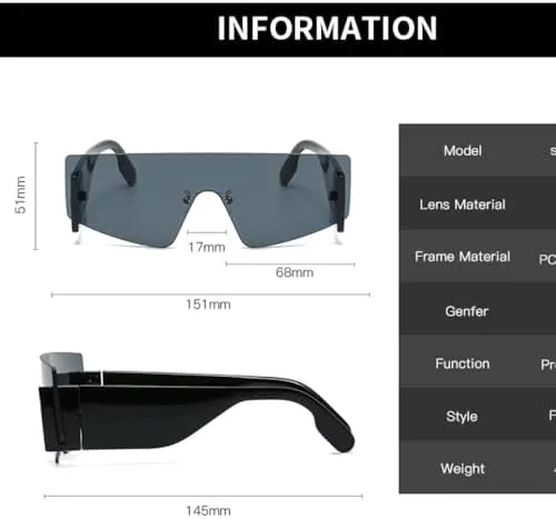 Солнцезащитные очки без оправы квадратной формы для женщин, прямоугольные солнцезащитные очки, модные женские очки коричневого цвета, цельные очки MTZJH, White
Солнцезащитные очки без оправы квадратной формы для женщин, прямоугольные солнцезащитные очки, модные женские очки коричневого цвета, цельные очки MTZJH, White