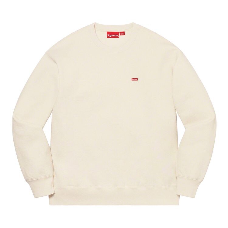 Толстовка Supreme Small Box Crewneck Natural, кремовый 
Толстовка Supreme Small Box Crewneck Natural, кремовый