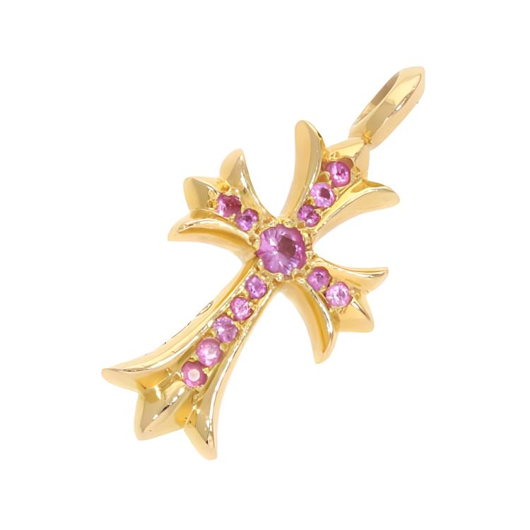 Chrome Hearts Сапфировые подвески Unisex Gold/Pink
Chrome Hearts Сапфировые подвески Unisex Gold/Pink