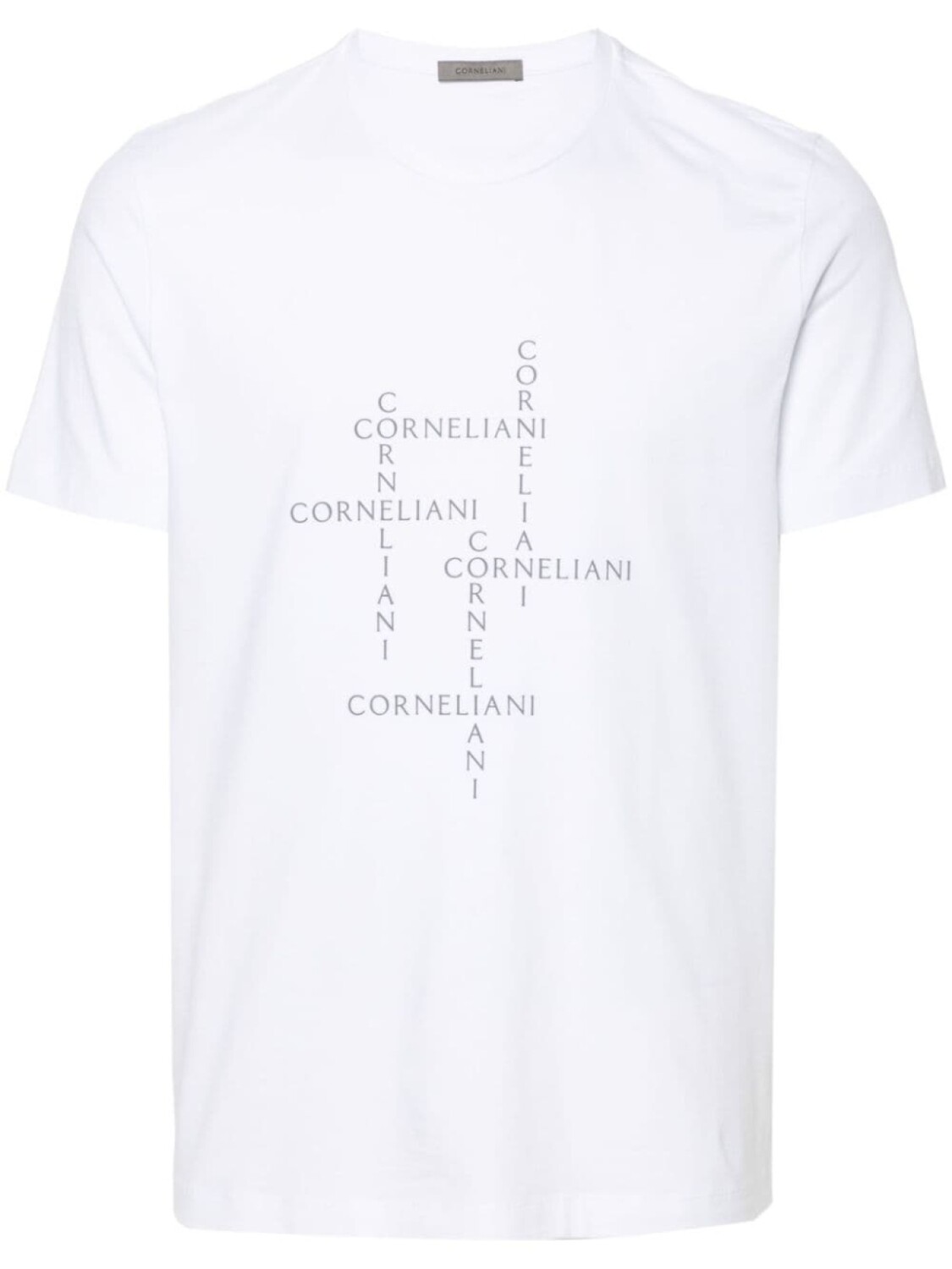 Corneliani футболка из джерси с круглым вырезом, белый
Corneliani футболка из джерси с круглым вырезом, белый