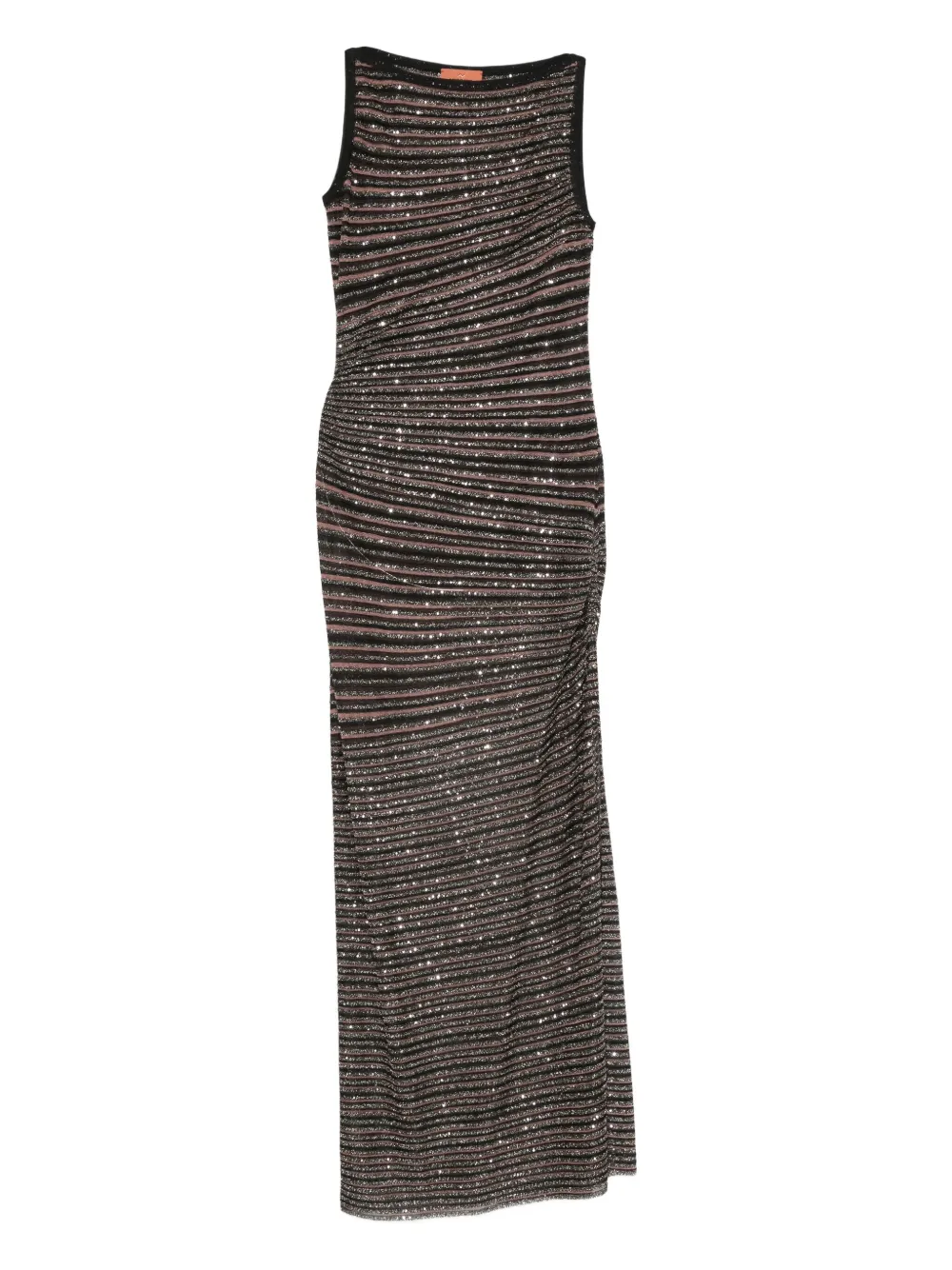 Макси-платье с отделкой из пайеток Missoni, коричневый
Макси-платье с отделкой из пайеток Missoni, коричневый