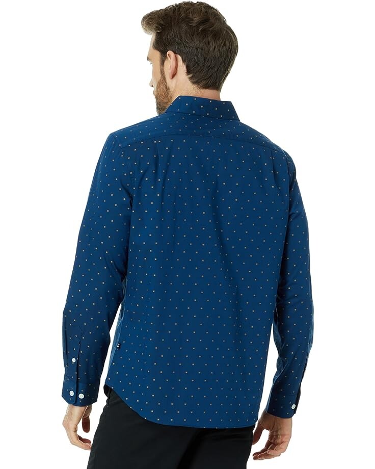 Рубашка Nautica Wrinkle-Resistant Printed Wear To Work Shirt, темно-синий
Рубашка Nautica Wrinkle-Resistant Printed Wear To Work Shirt, темно-синий