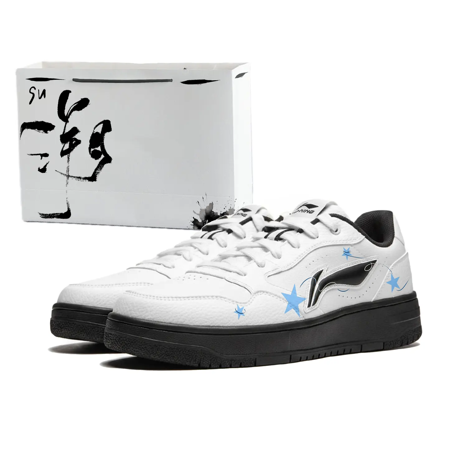 Кроссовки для скейтбординга Li Ning Ocean Star из синтетической кожи с противоскользящим покрытием, низкие, унисекс, синие
Кроссовки для скейтбординга Li Ning Ocean Star из синтетической кожи с противоскользящим покрытием, низкие, унисекс, синие