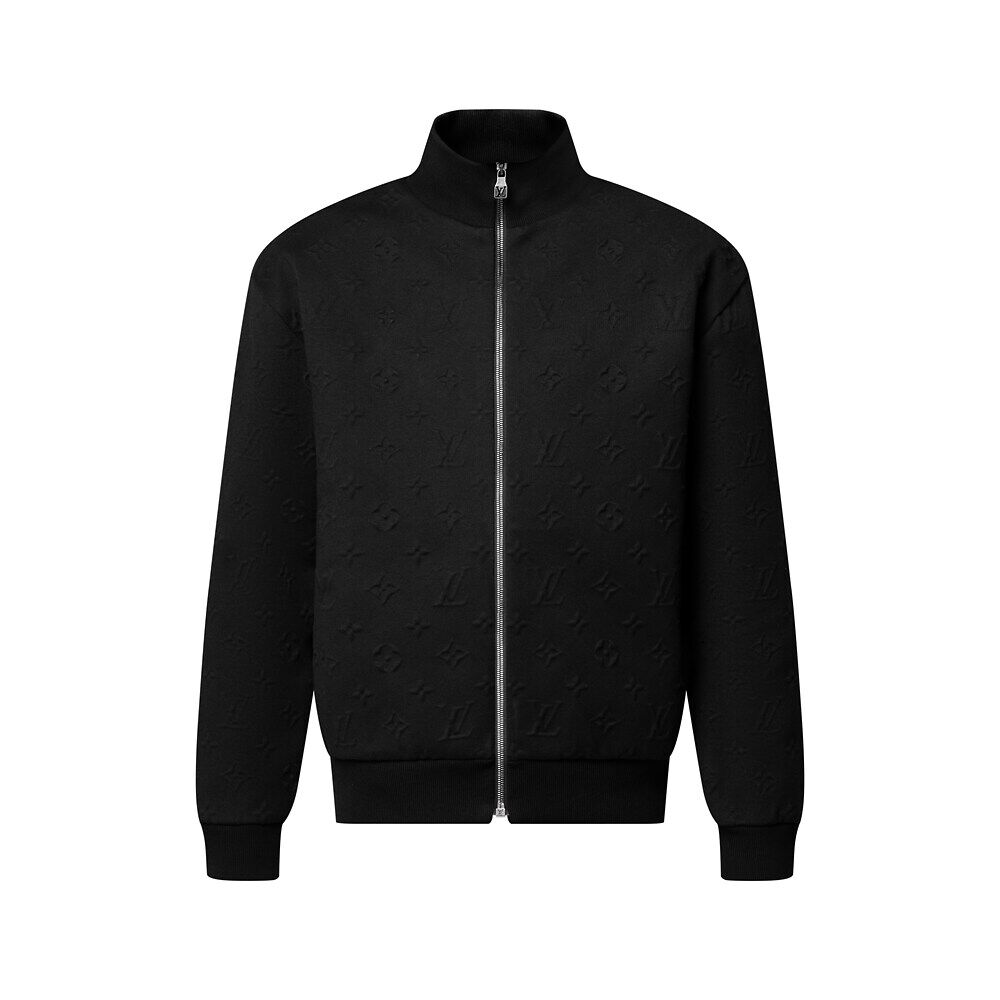 Куртка спортивного костюма из джерси с тисненой монограммой Louis Vuitton, черный
Куртка спортивного костюма из джерси с тисненой монограммой Louis Vuitton, черный