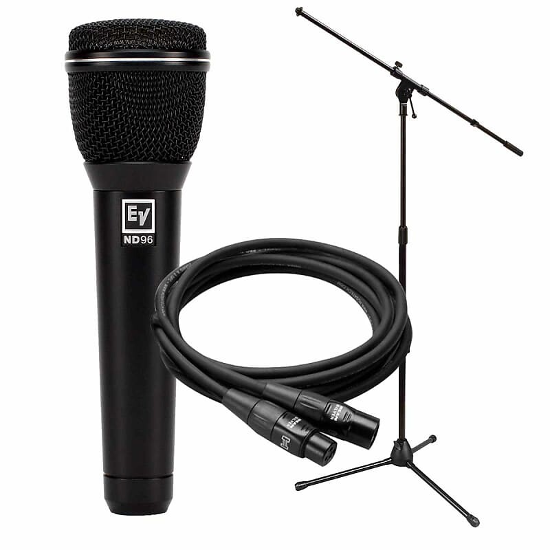 Кардиоидный динамический вокальный микрофон Electro-Voice ND96 Supercardioid Dynamic Vocal Microphone 
Кардиоидный динамический вокальный микрофон Electro-Voice ND96 Supercardioid Dynamic Vocal Microphone