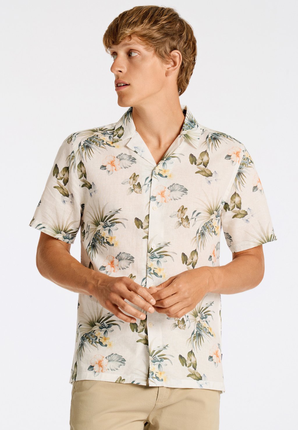 Рубашка Lindbergh, кремовый
Рубашка Lindbergh, кремовый