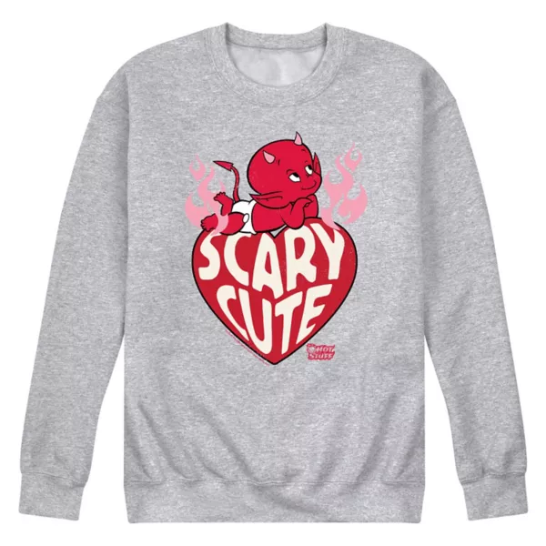 Мужская горячая штучка с изображением маленького дьявола, страшная и милая флисовая толстовка Licensed Character, серый
Мужская горячая штучка с изображением маленького дьявола, страшная и милая флисовая толстовка Licensed Character, серый